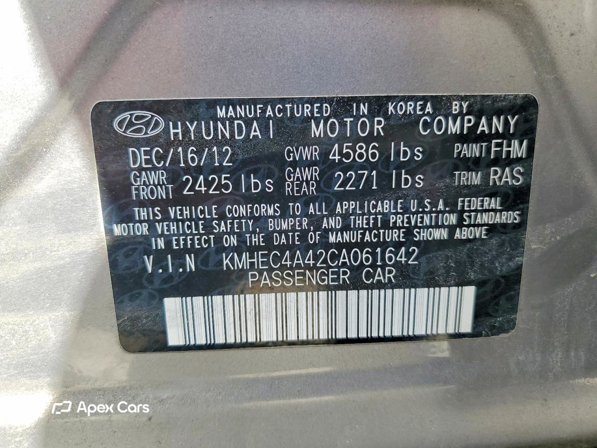 Hyundai Sonata 2012