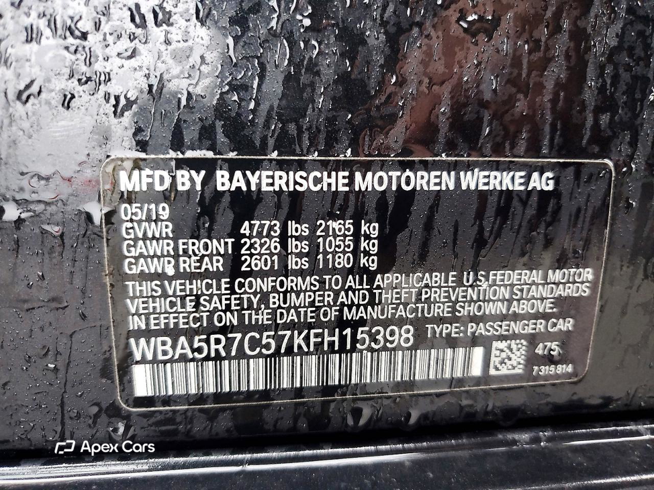 BMW Series 3 2019