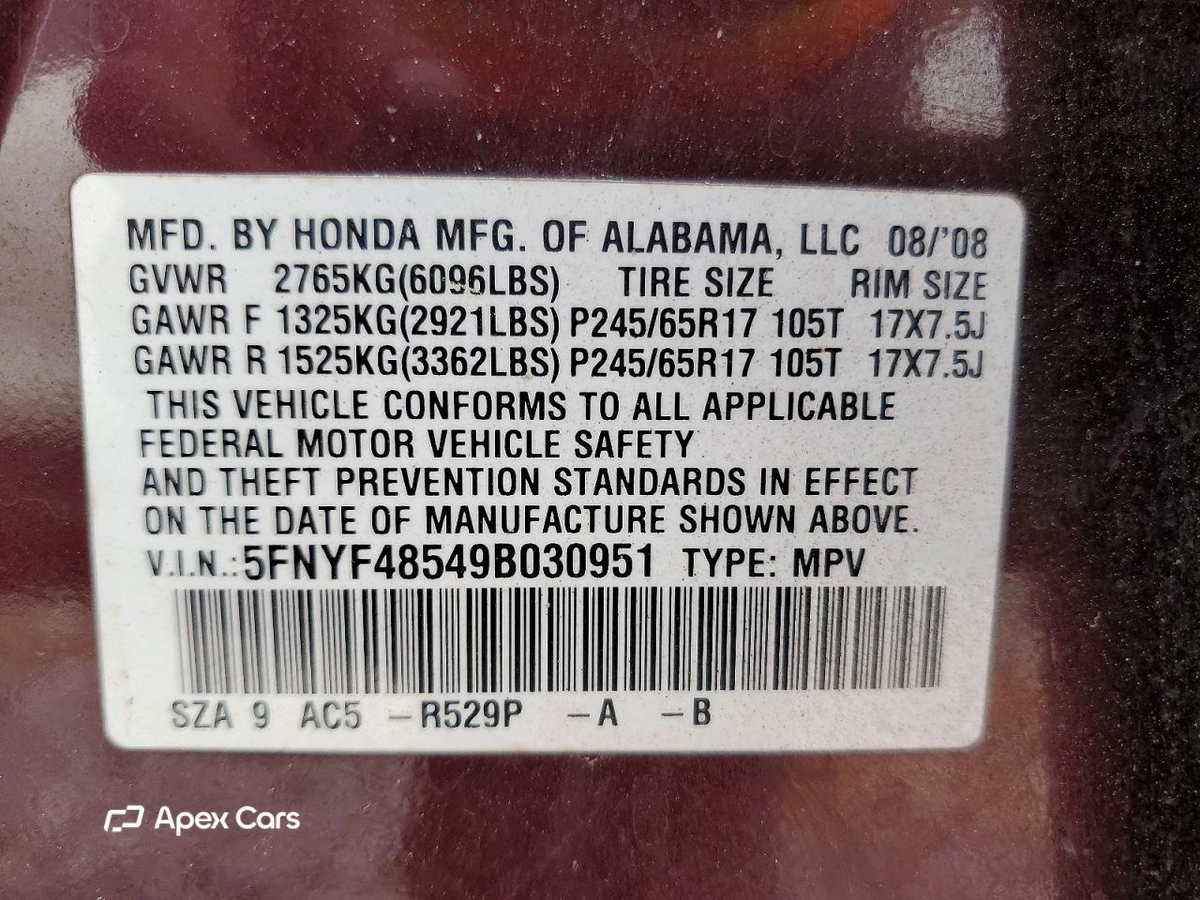 Honda Pilot 2009