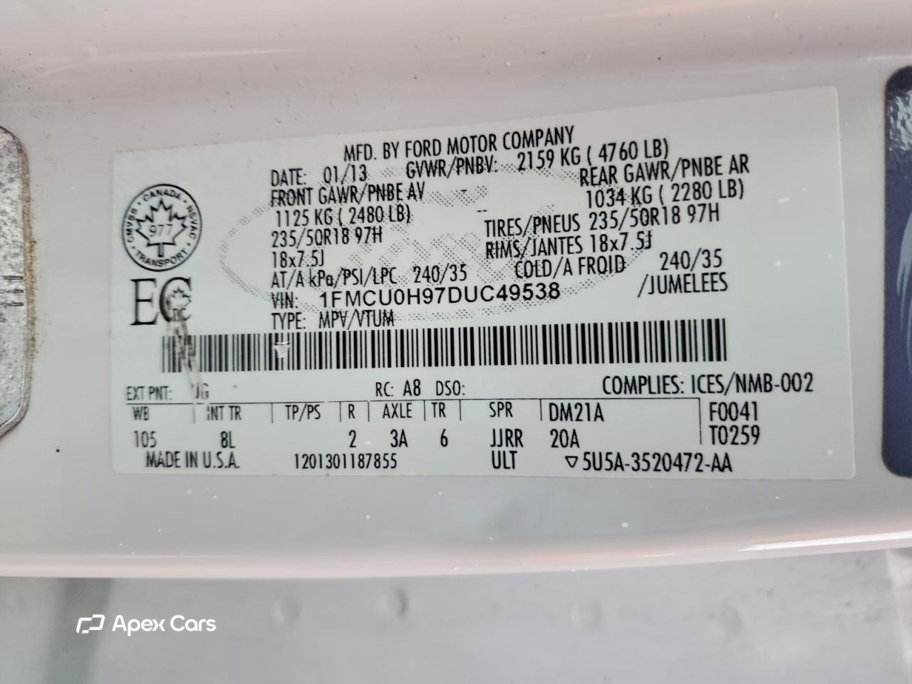 Ford Escape 2013