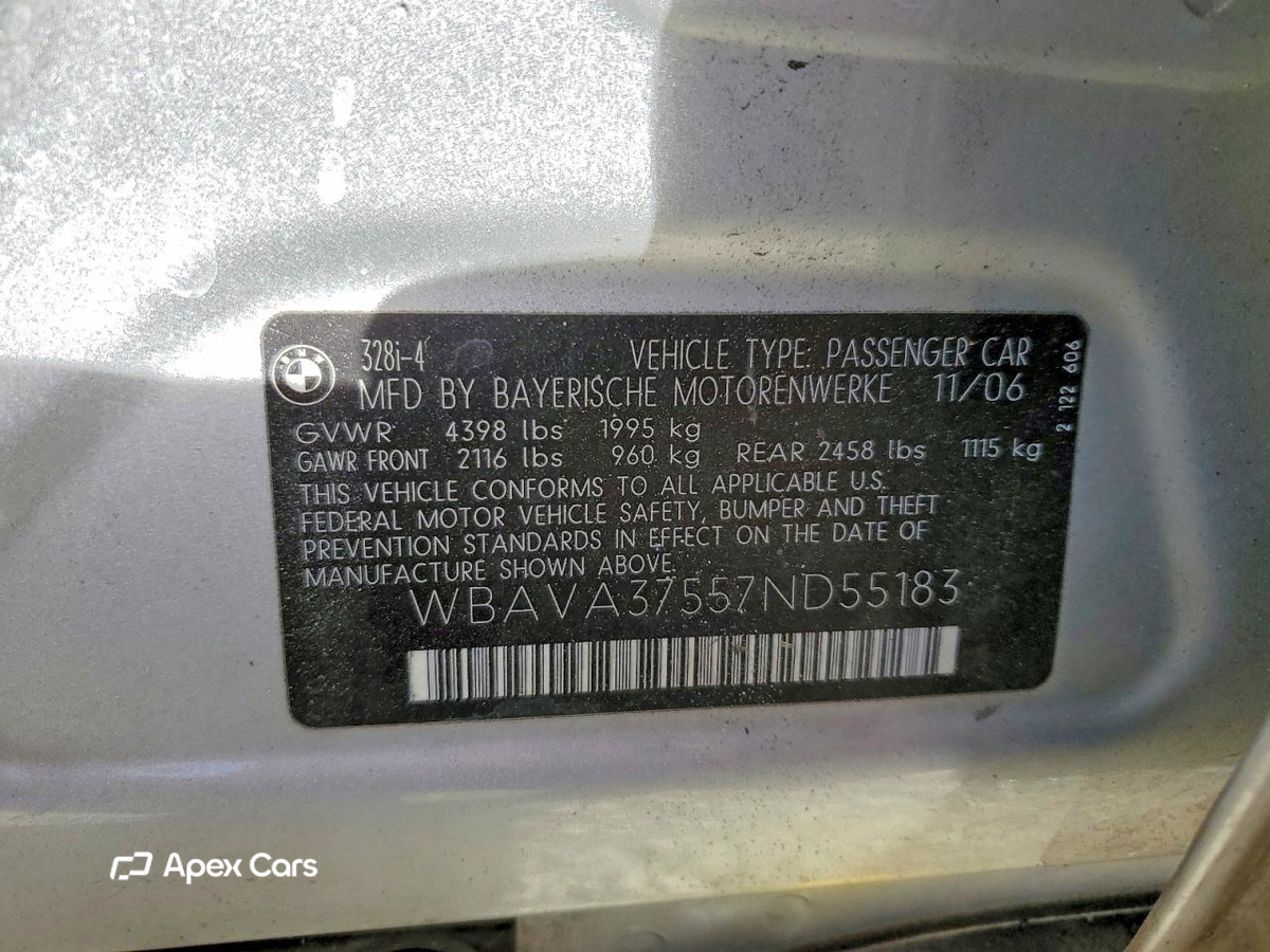 BMW Series 3 2007