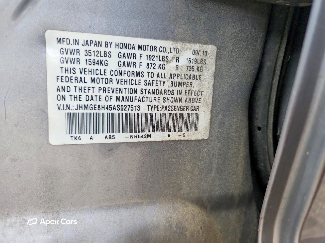 Honda Fit 2010