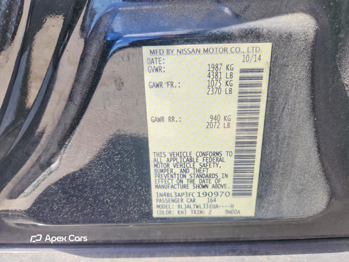Nissan Altima 2015