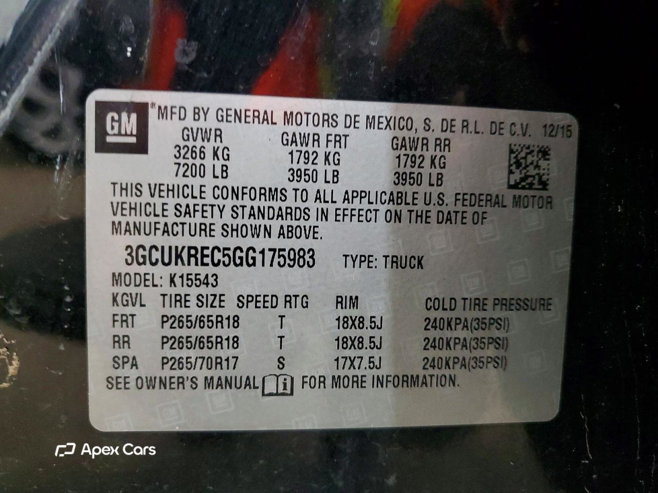 Chevrolet Silverado 2016