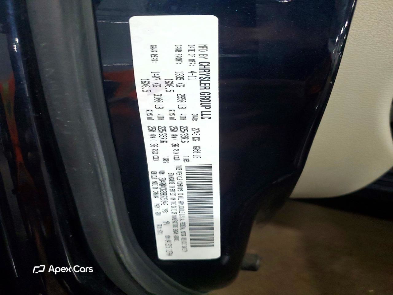 Dodge Caravan 2011