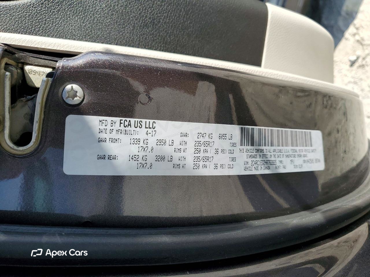 Chrysler Pacifica 2017