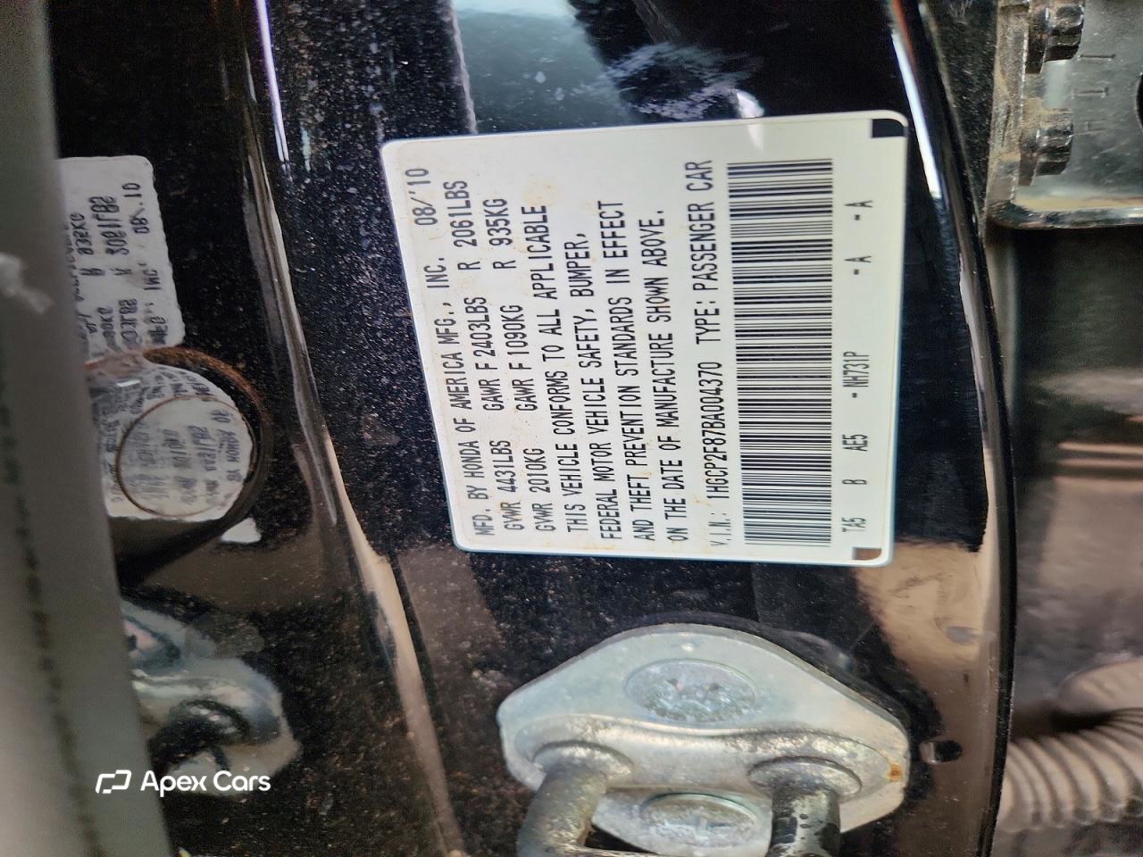 Honda Accord 2011