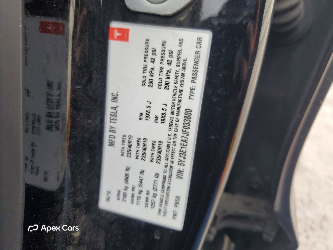 Tesla Model 3 2018