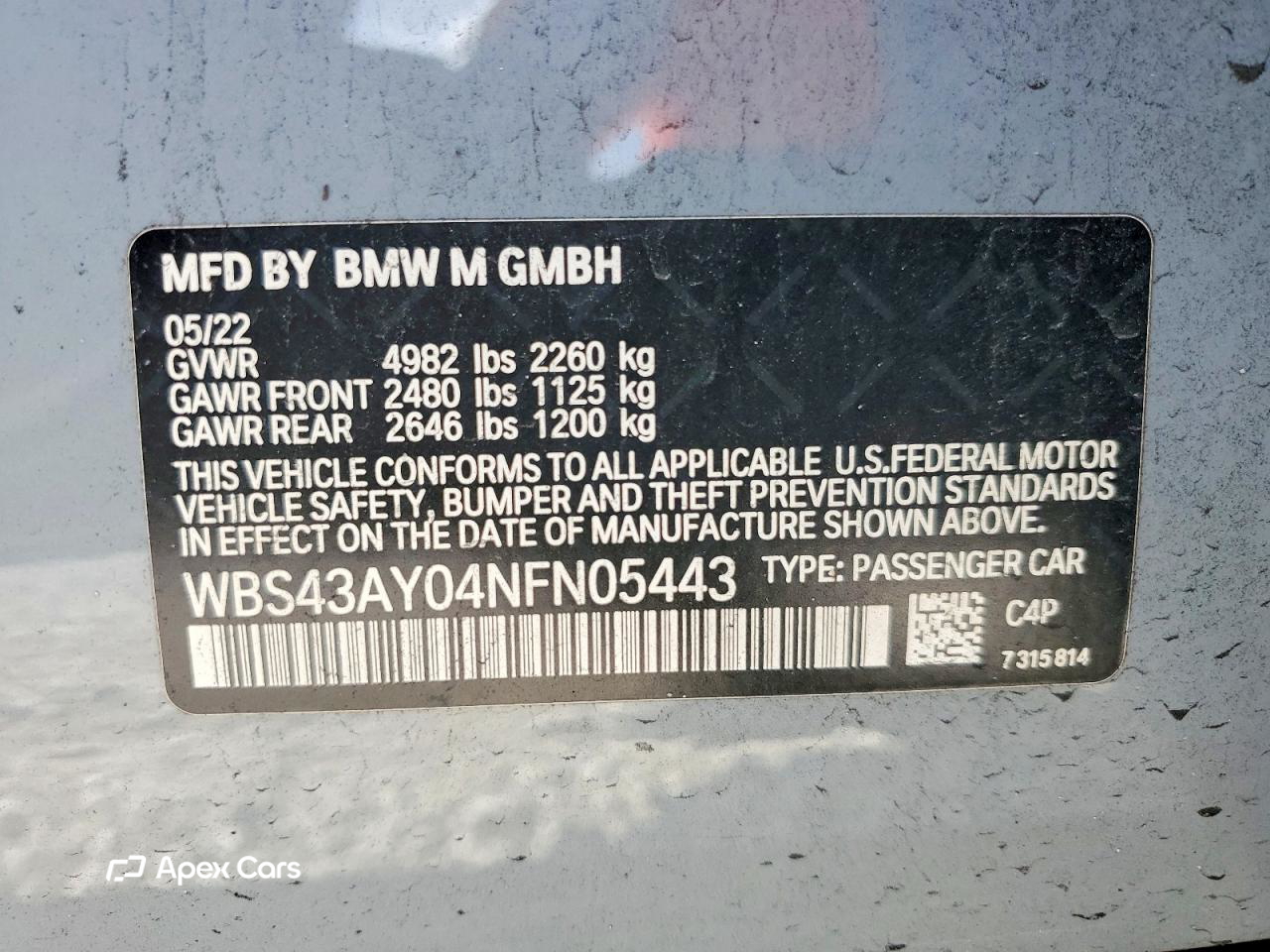 BMW M3 2022
