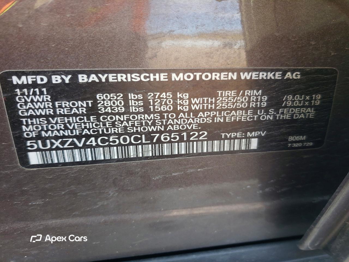BMW X5 2012