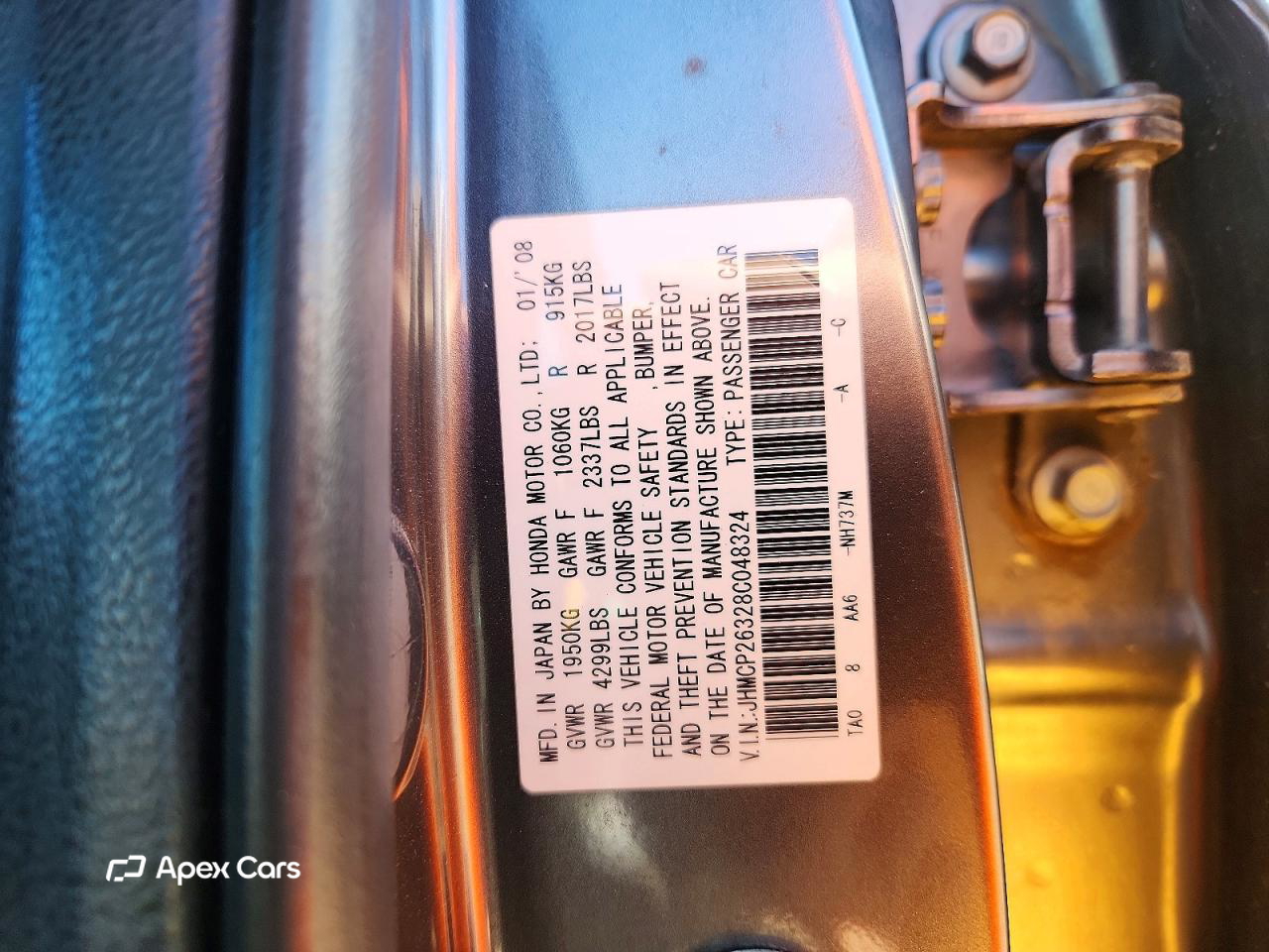Honda Accord 2008