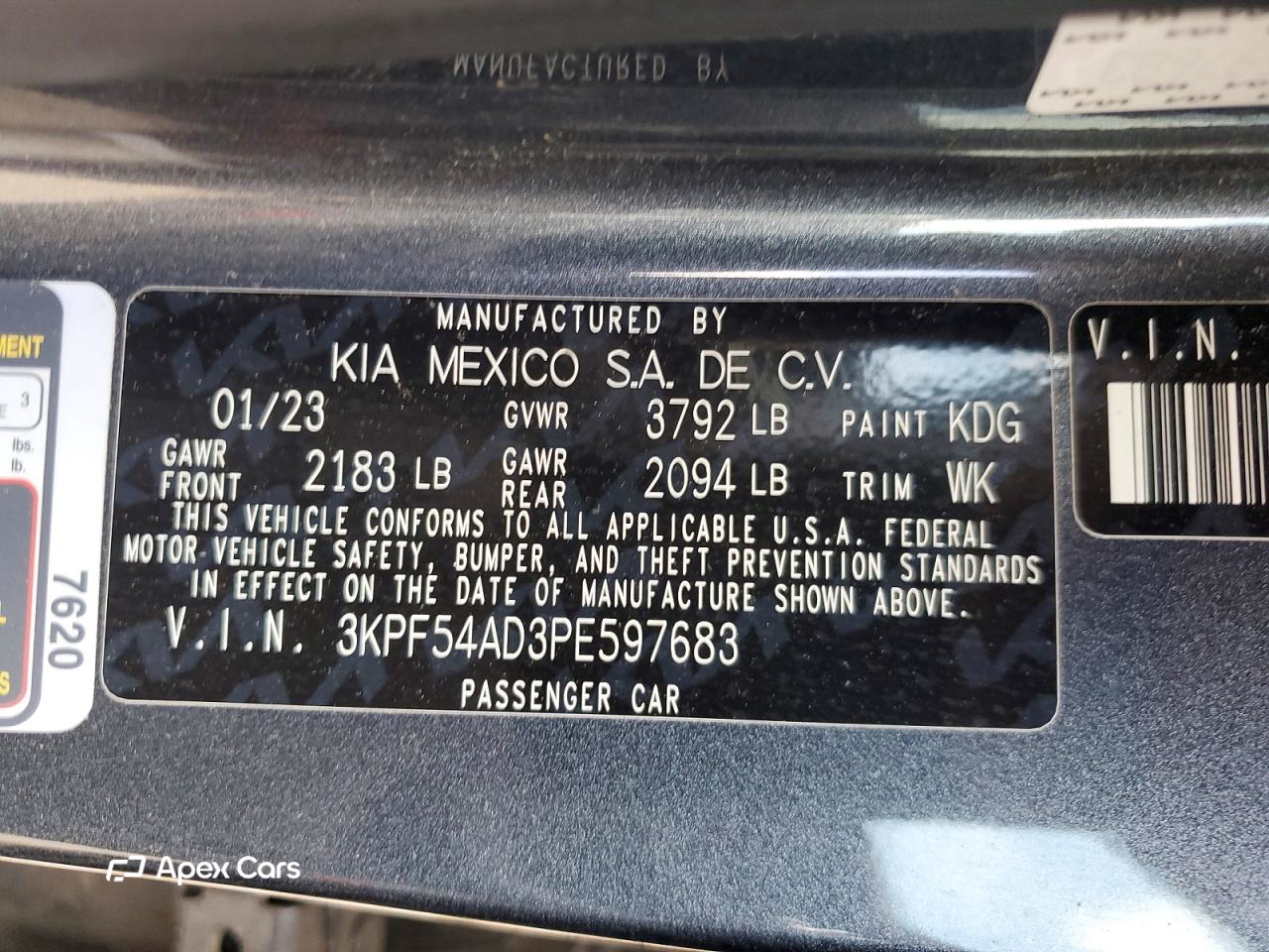 Kia Forte 2023