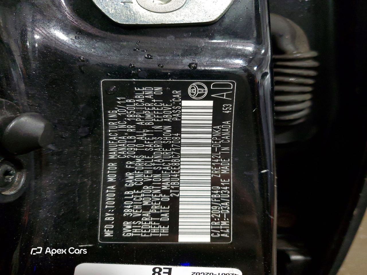 Toyota Corolla 2011