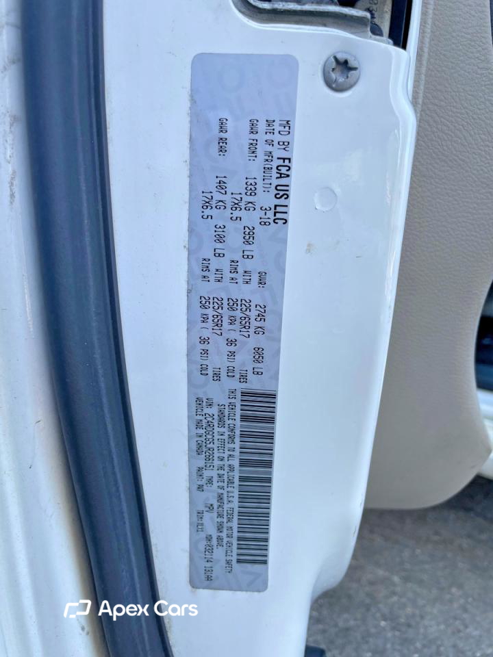 Dodge Caravan 2018