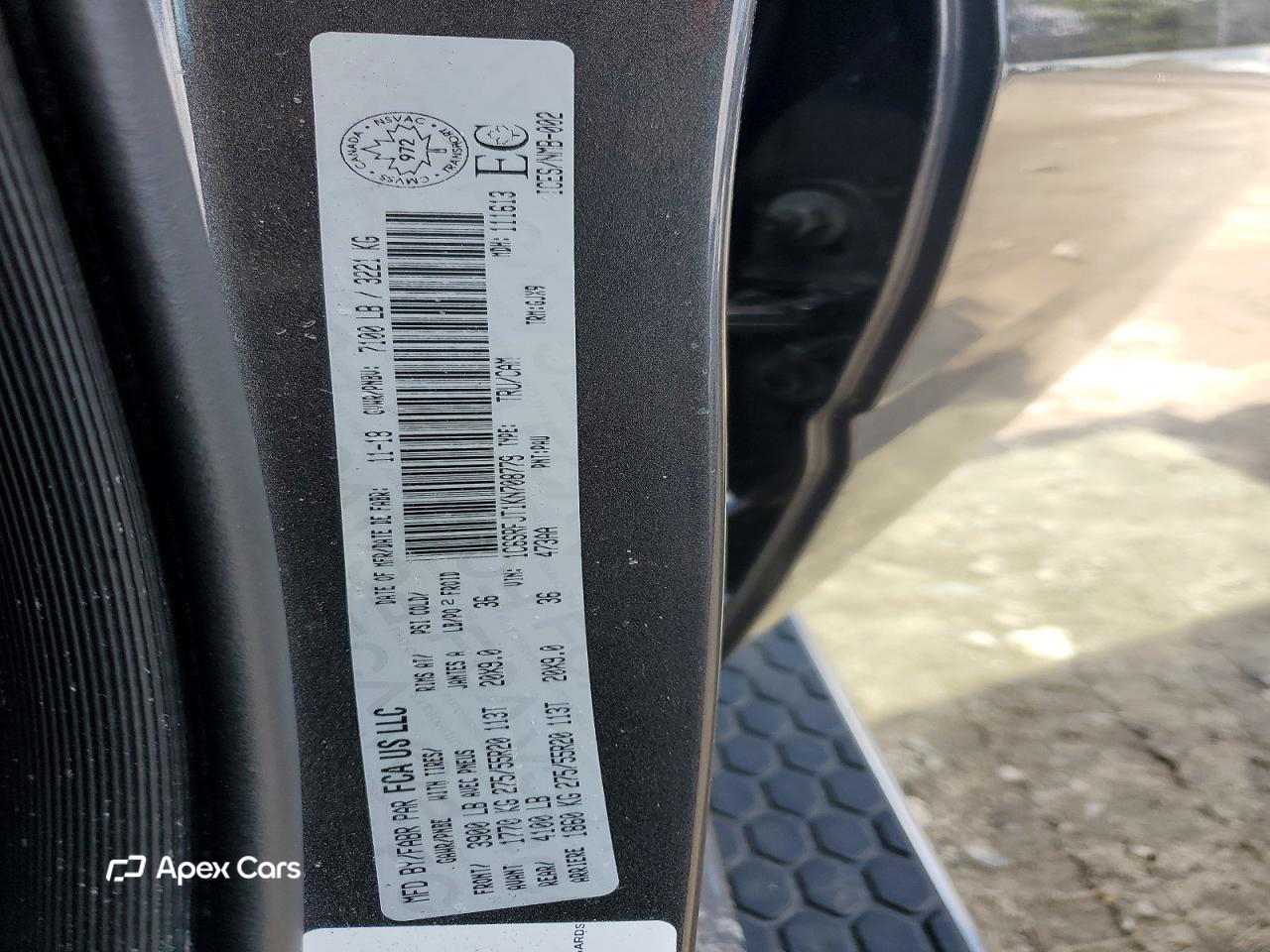 RAM 1500 2019