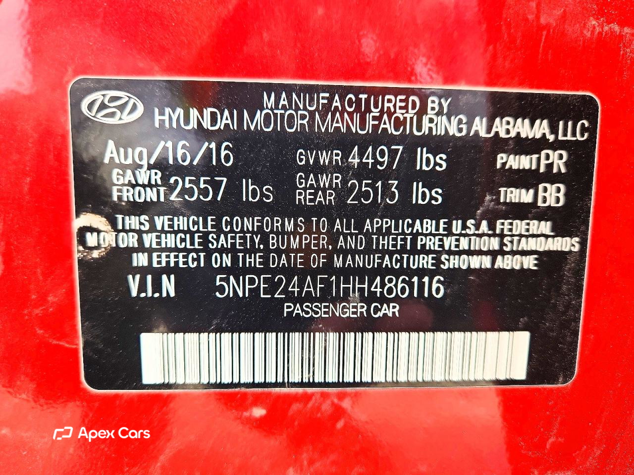 Hyundai Sonata 2017