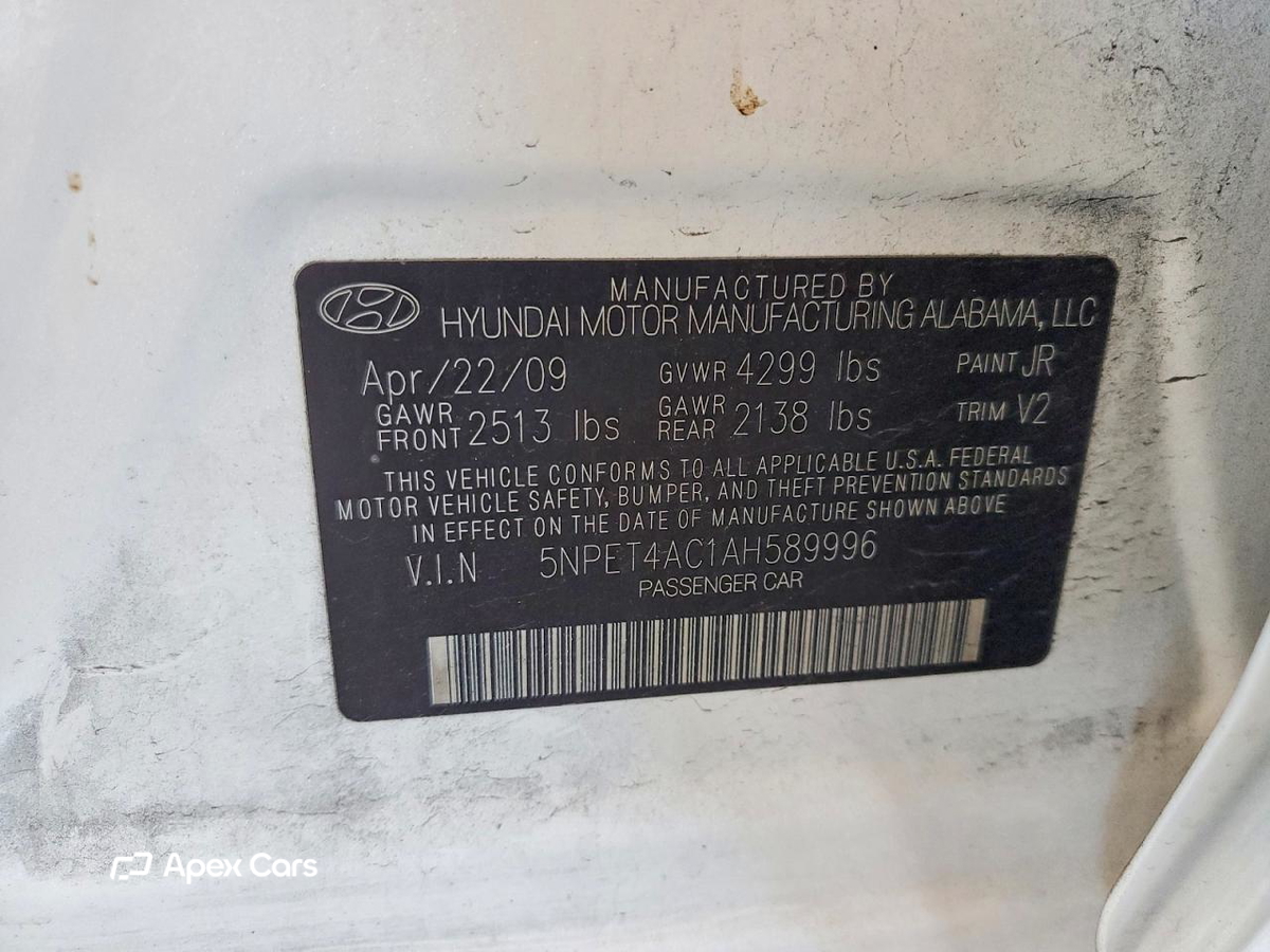 Hyundai Sonata 2010