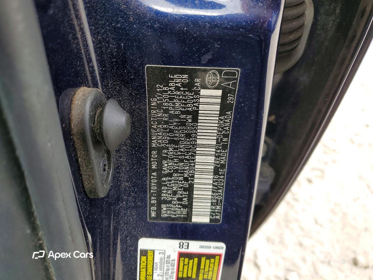 Toyota Corolla 2013