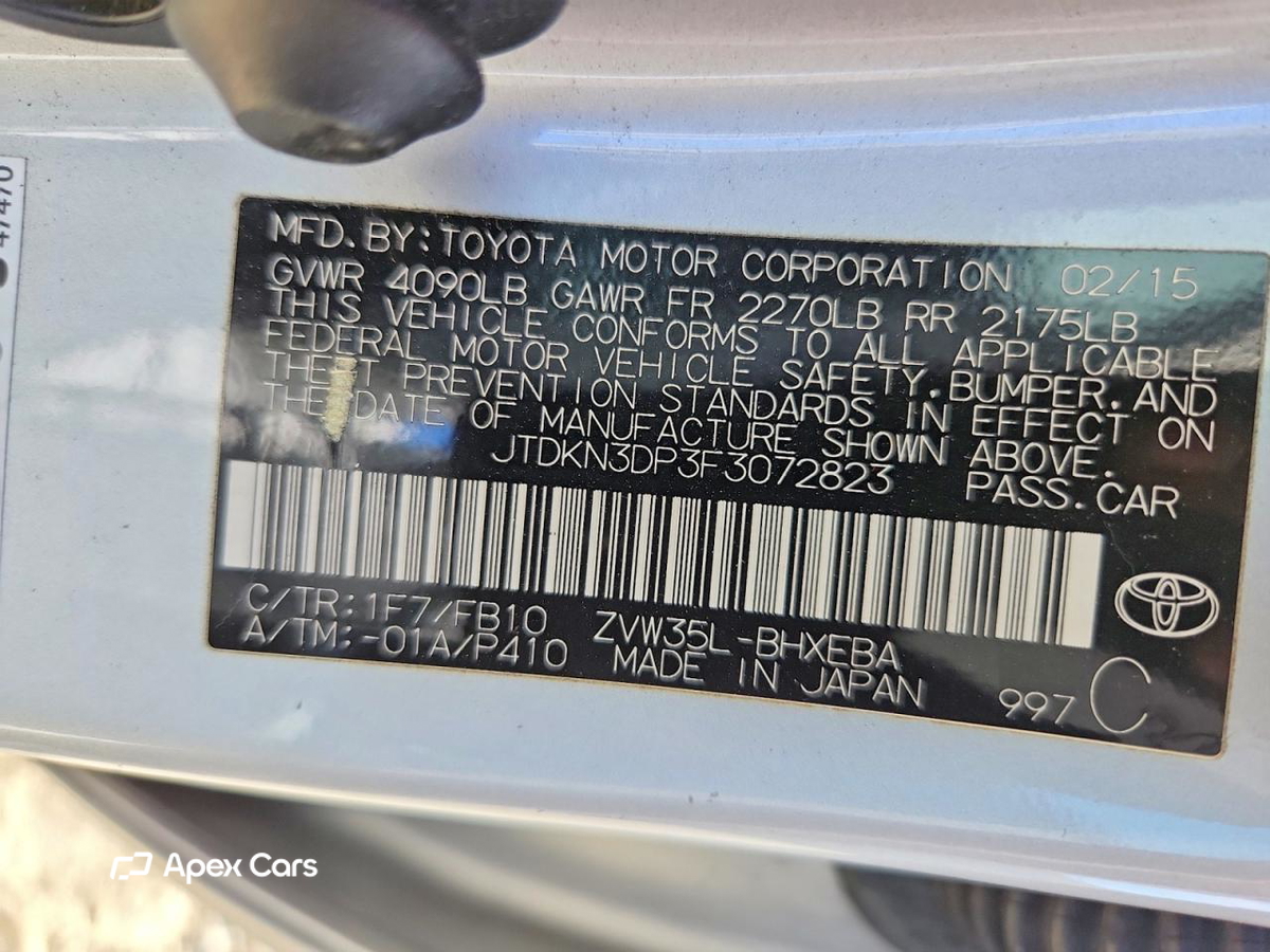 Toyota Prius 2015