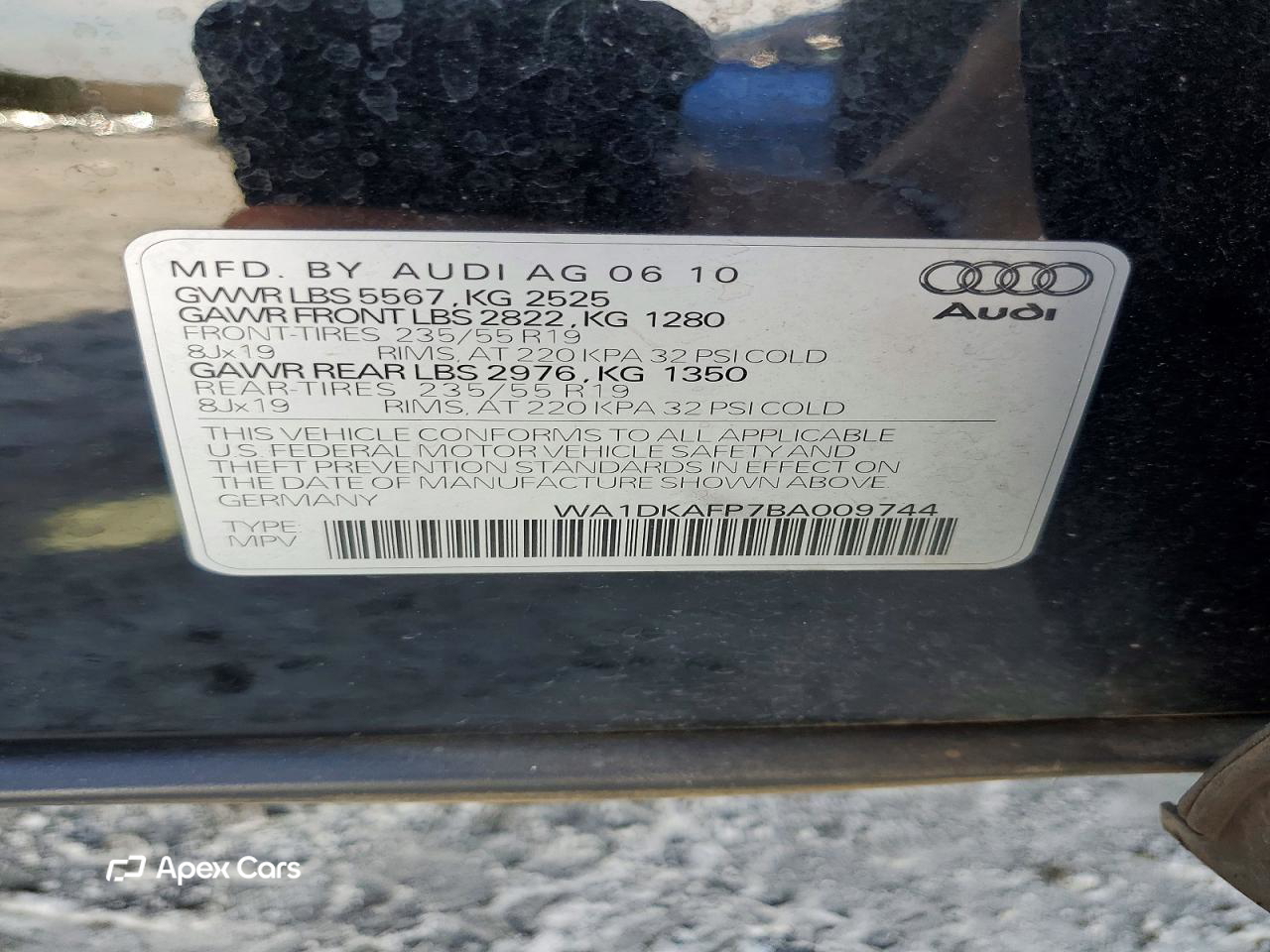 Audi Q5 2011