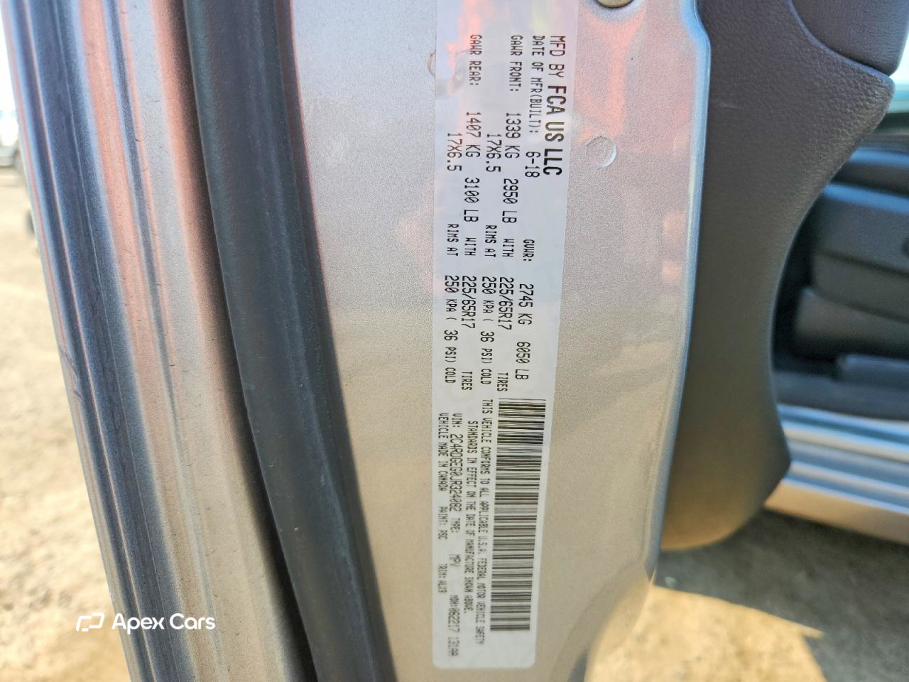 Dodge Caravan 2018