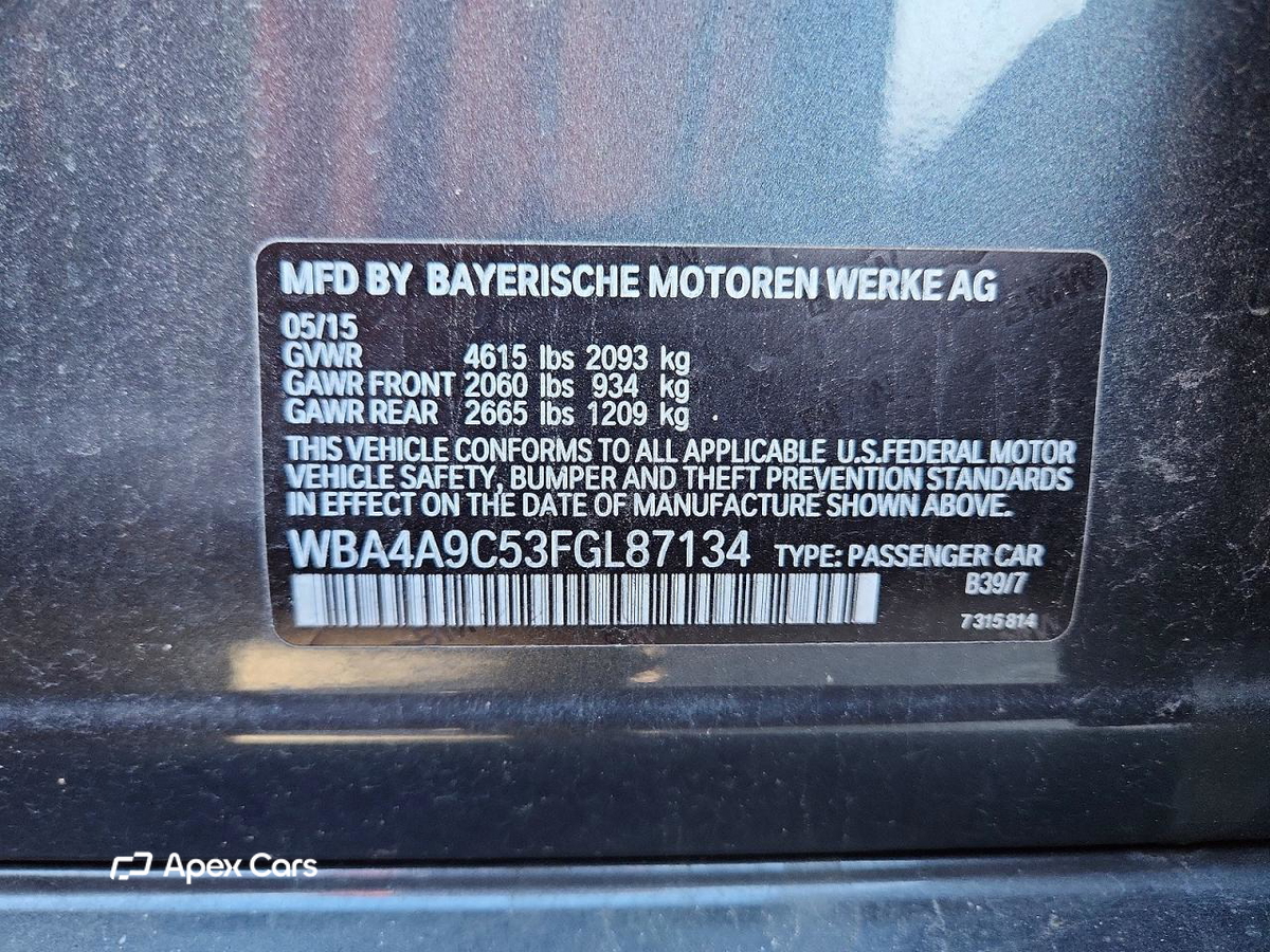 BMW Series 4 2015