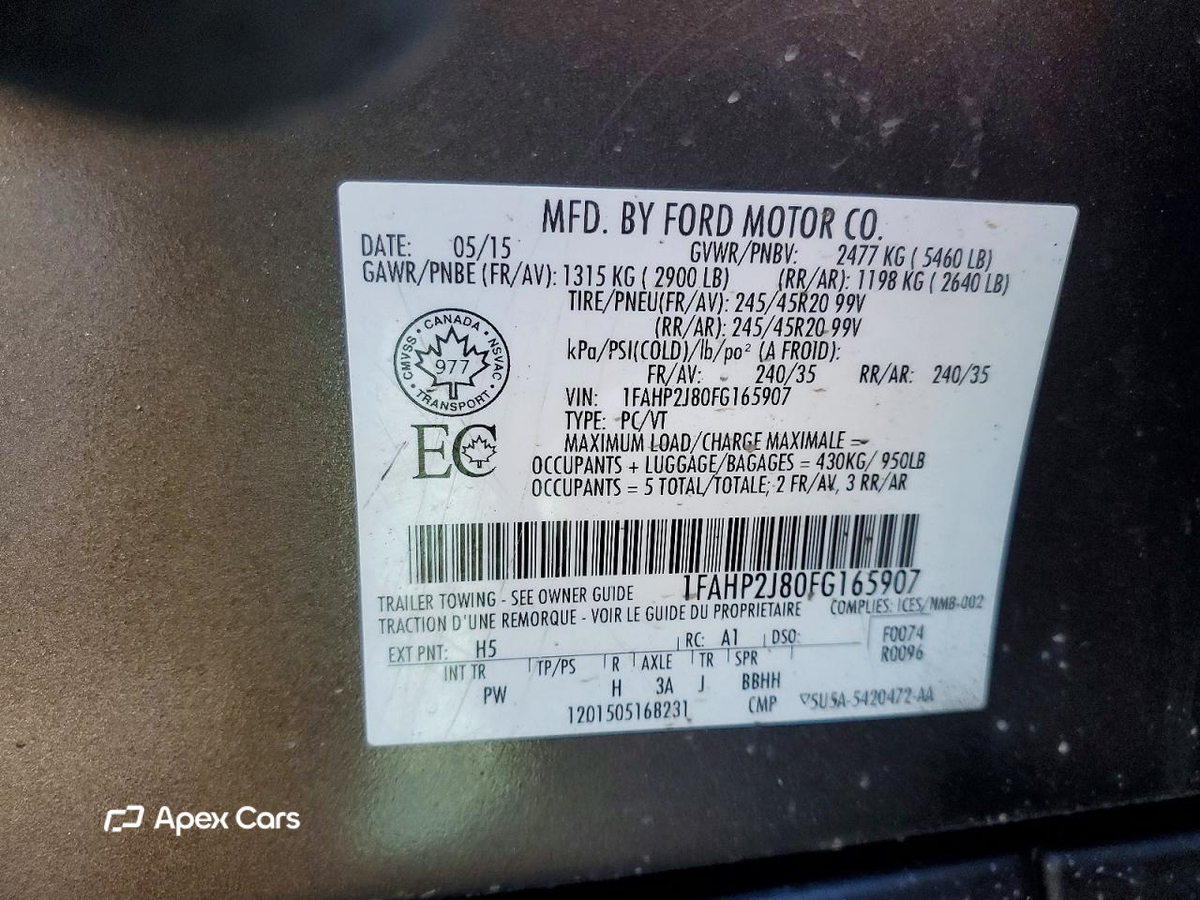 Ford Taurus 2015