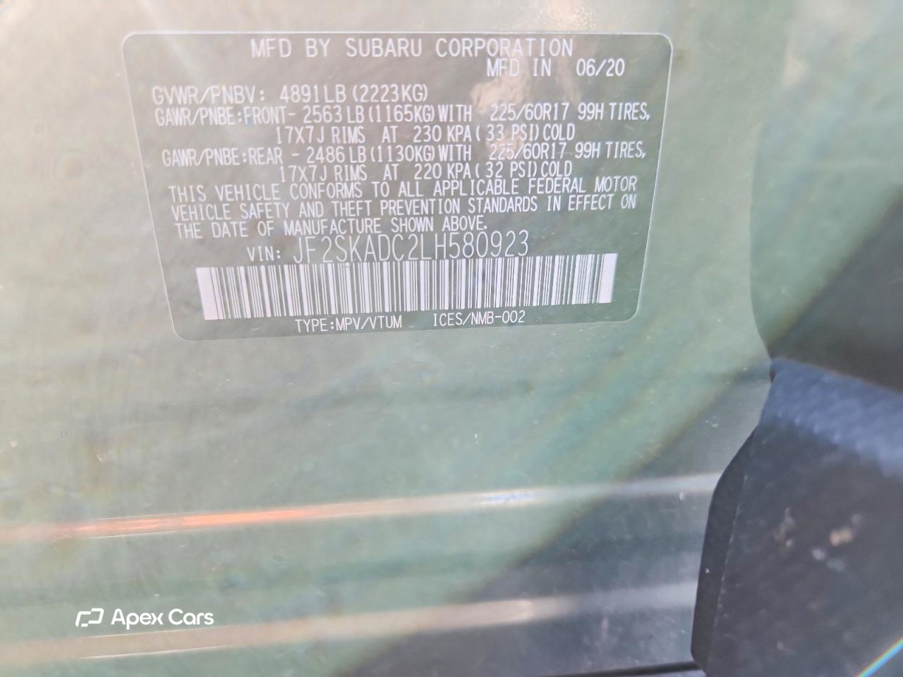Subaru Forester 2020