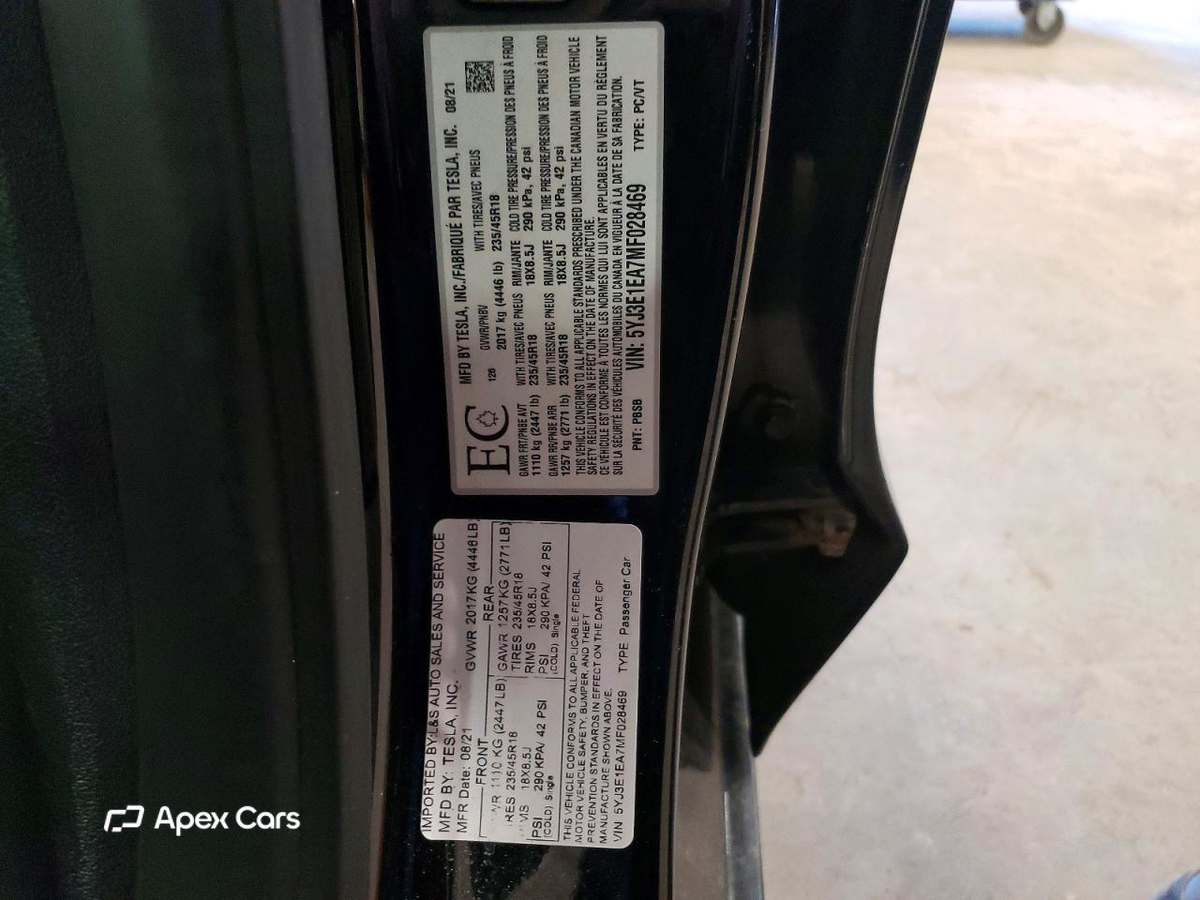 Tesla Model 3 2021