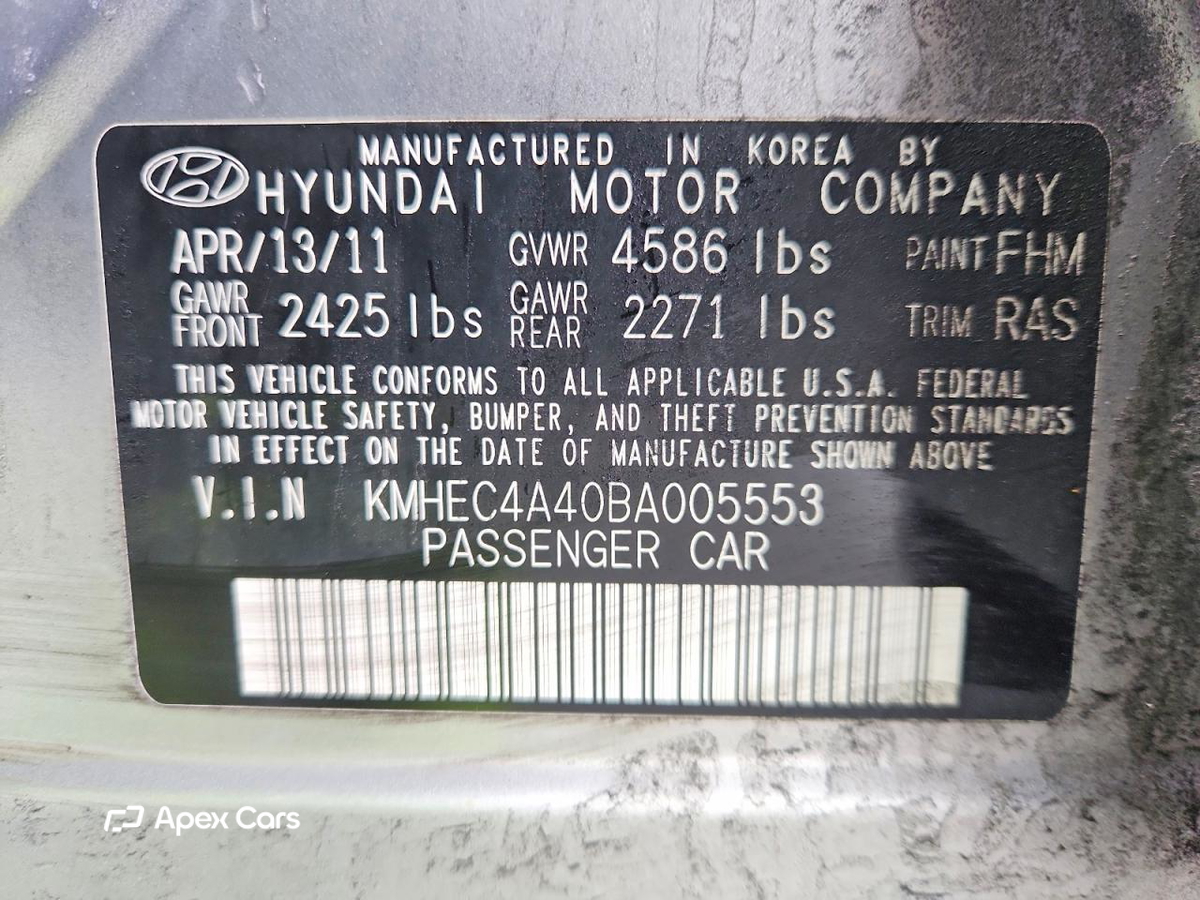 Hyundai Sonata 2011