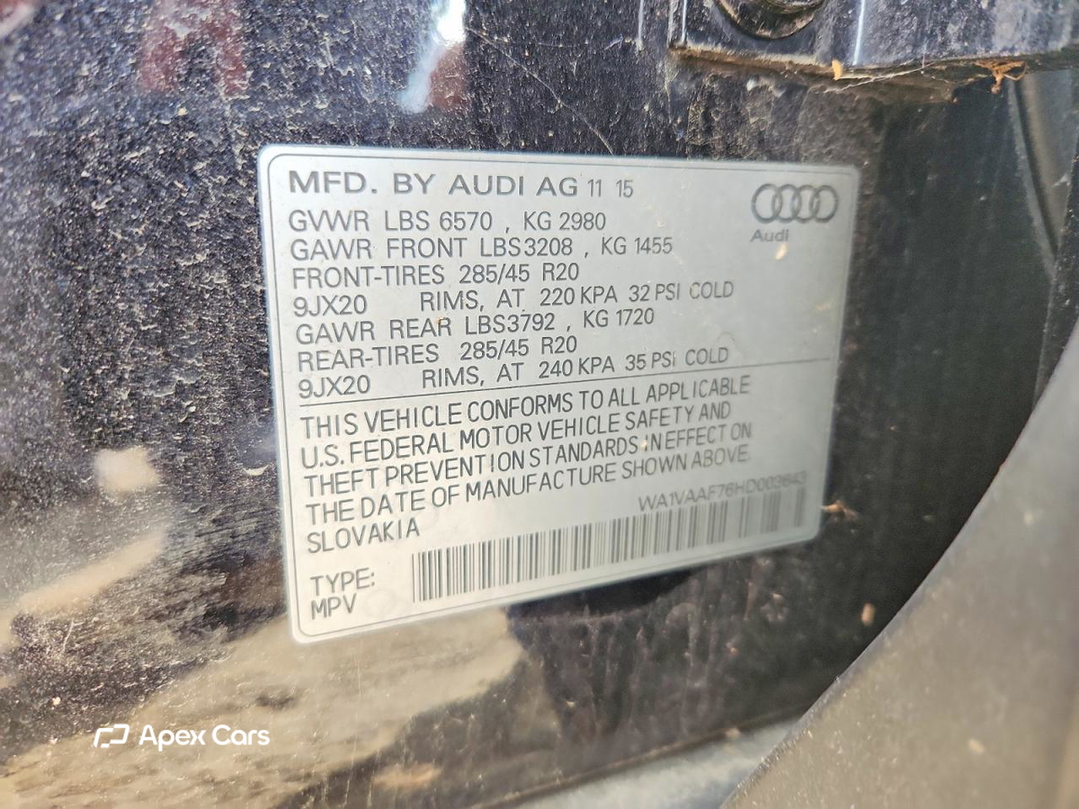 Audi Q7 2017