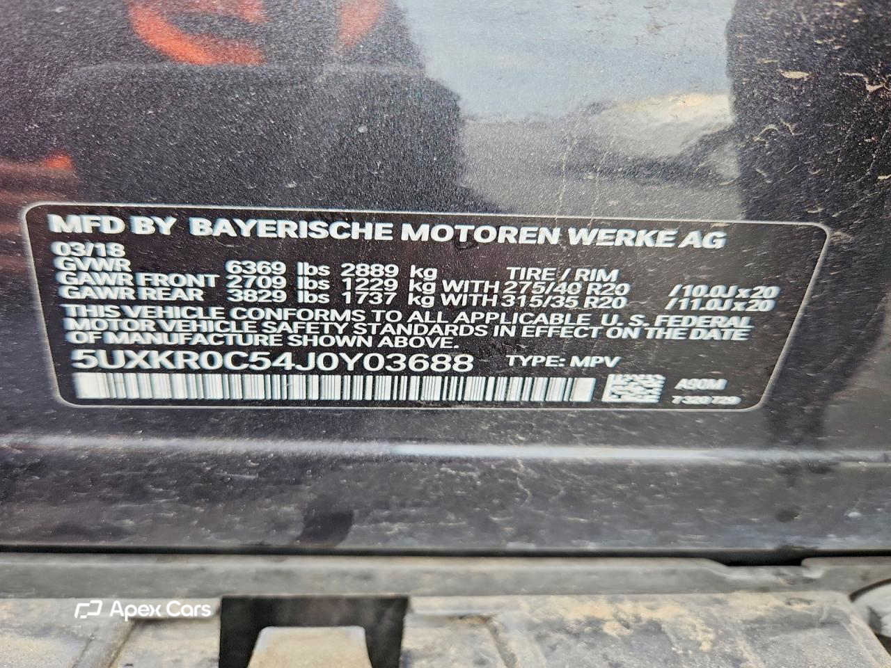BMW X5 2018