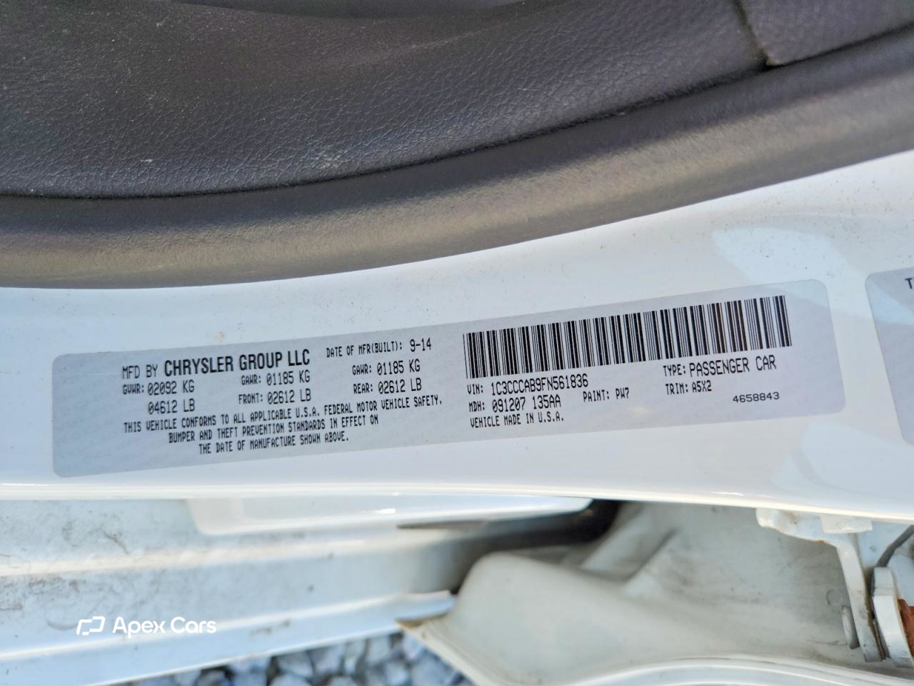 Chrysler 200 2015