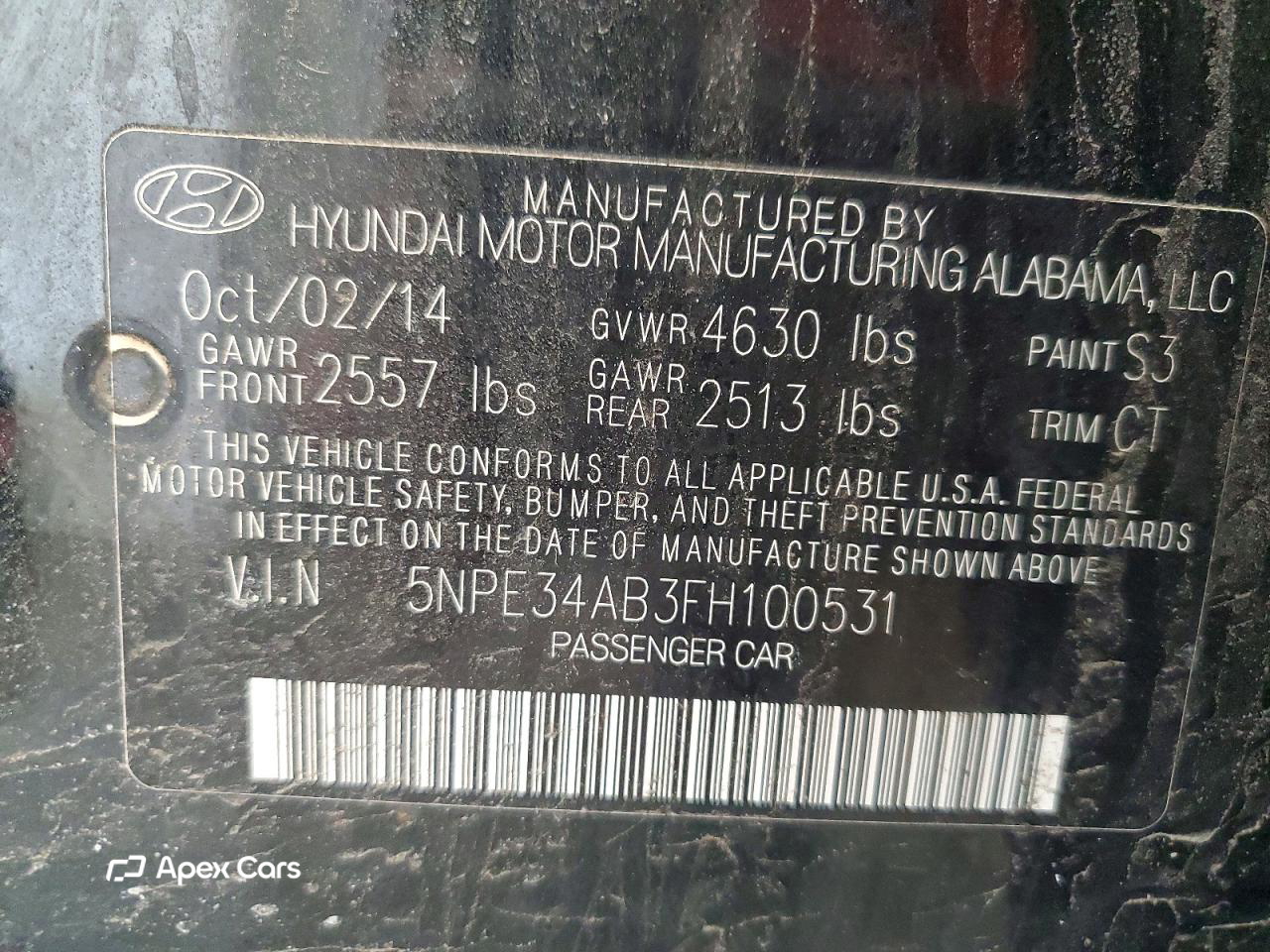 Hyundai Sonata 2015