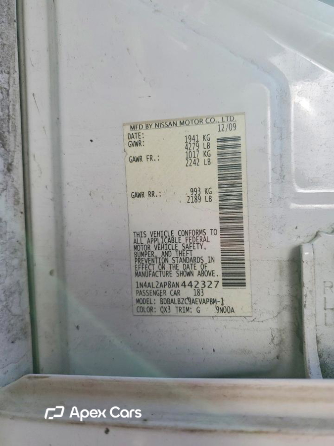 Nissan Altima 2010