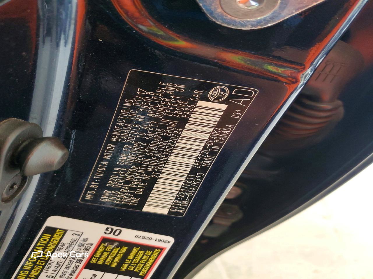 Toyota Corolla 2017