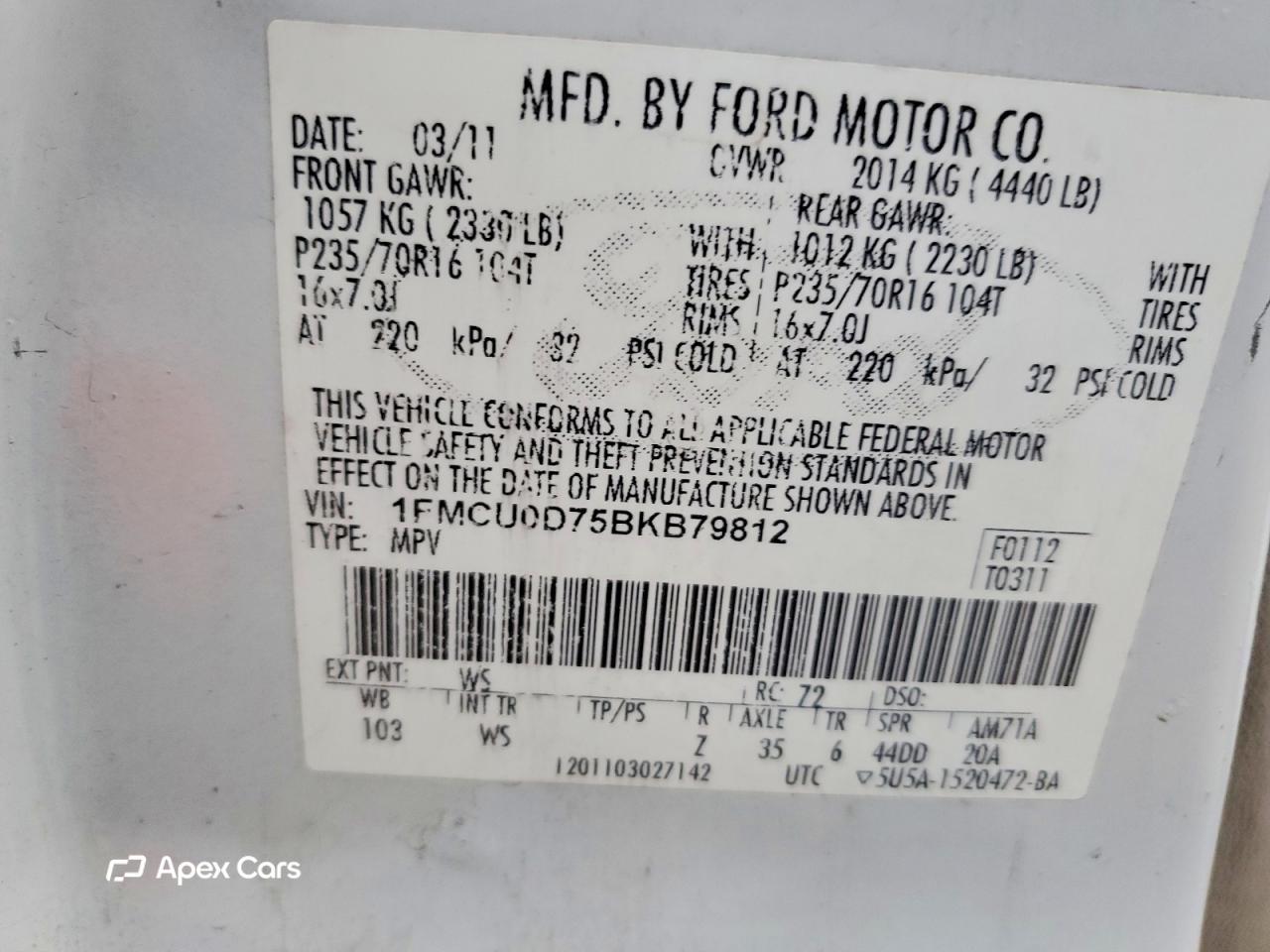 Ford Escape 2011