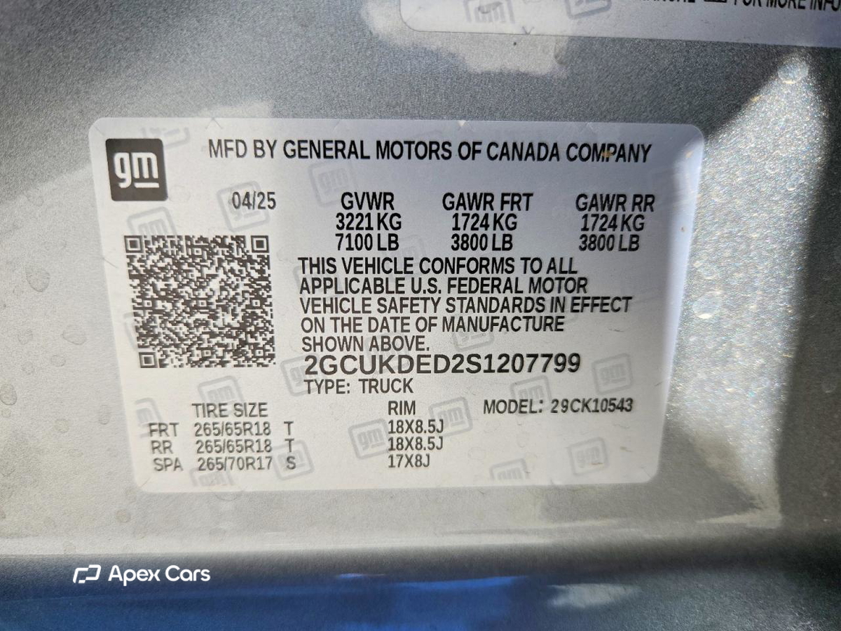 Chevrolet Silverado 2025