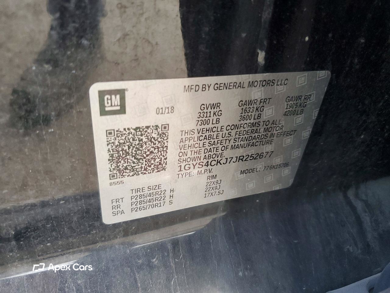 Cadillac Escalade 2018