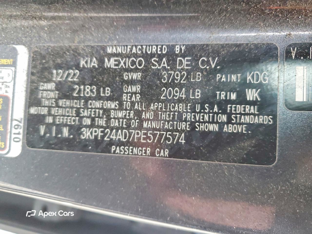 Kia Forte 2023