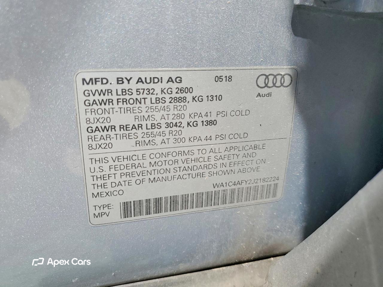 Audi SQ5 2018