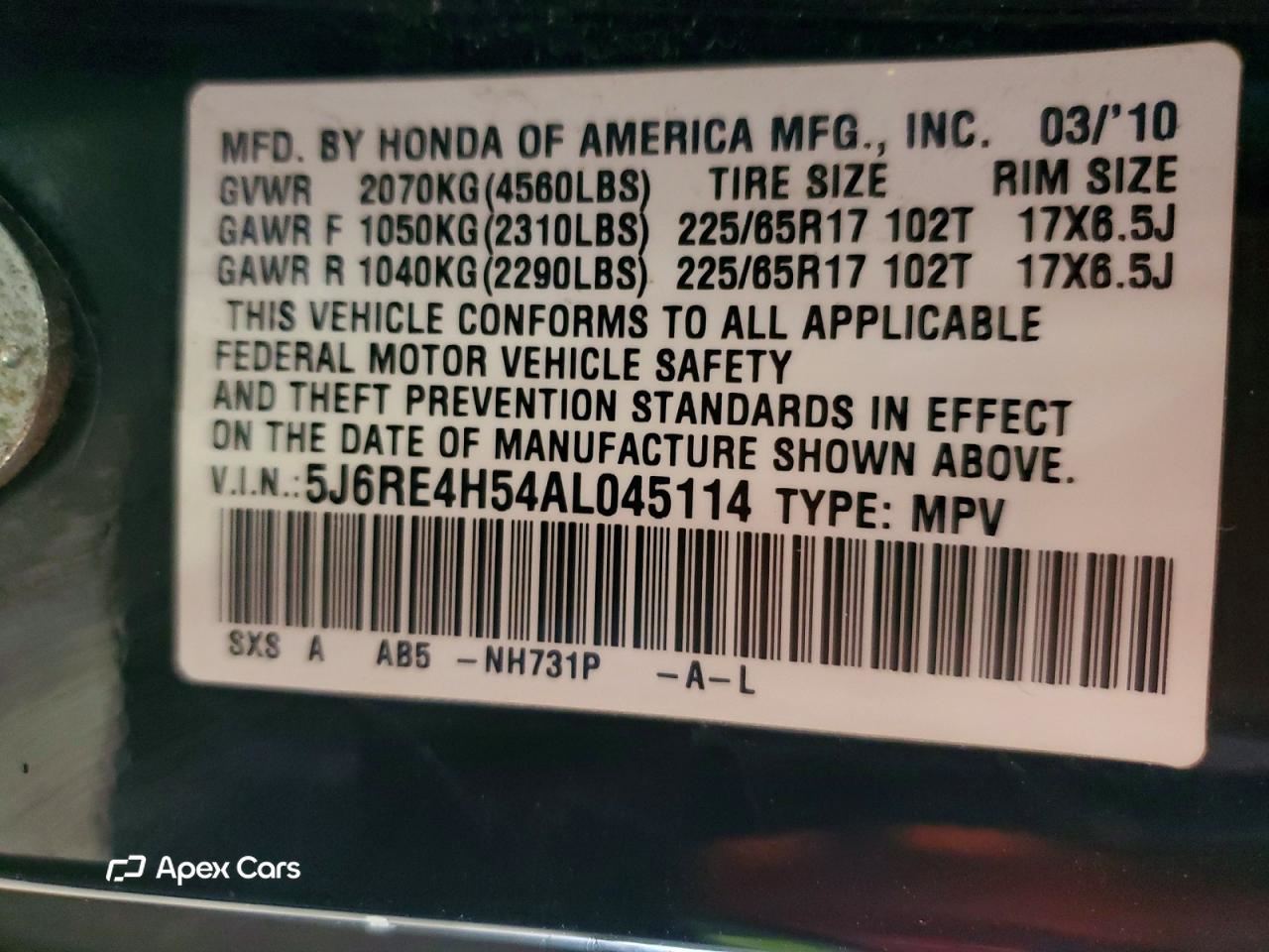 Honda CR-V 2010