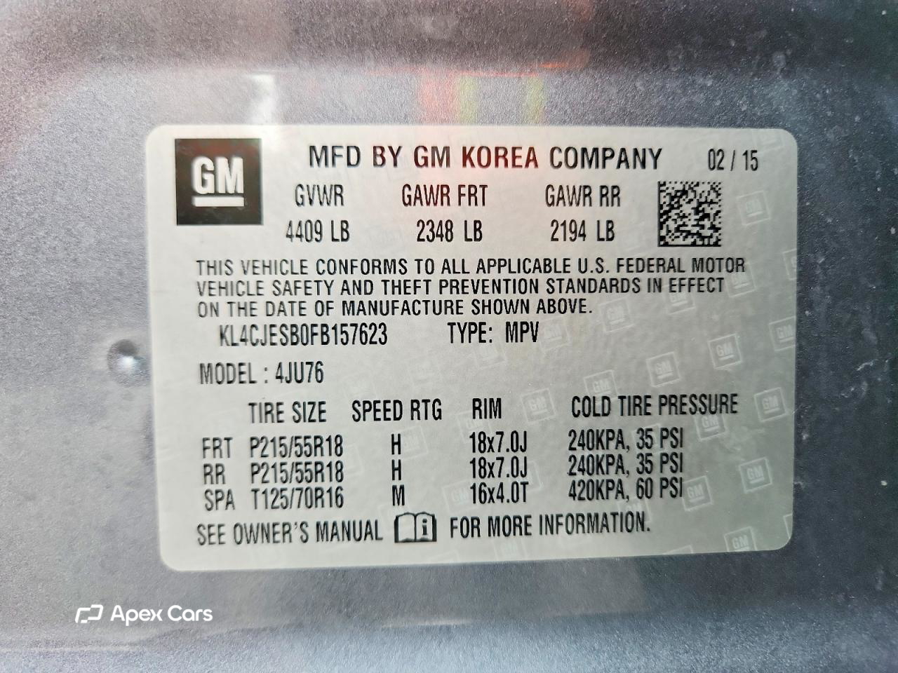 Buick Encore 2015
