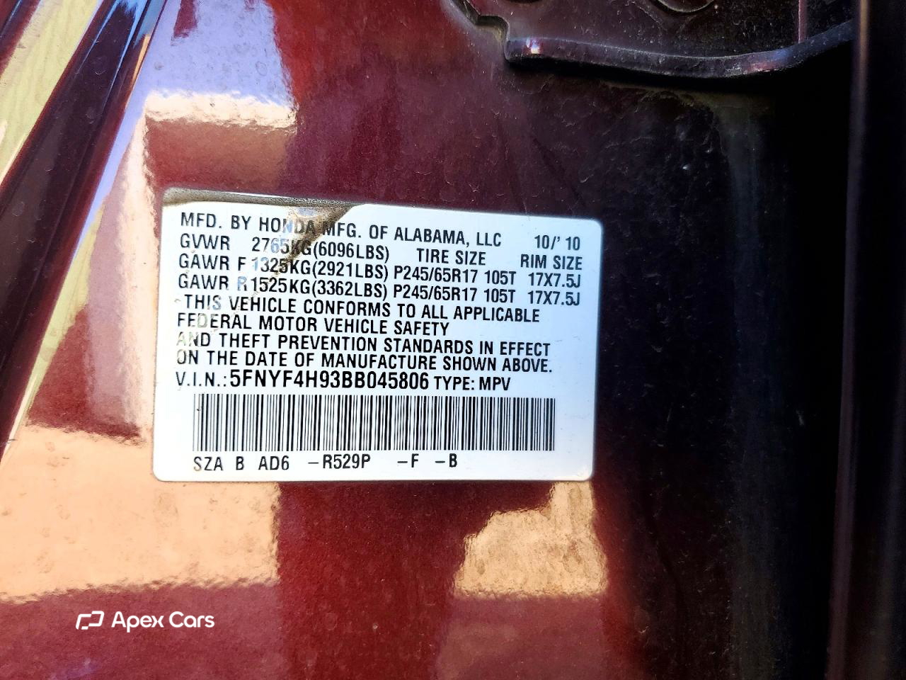 Honda Pilot 2011