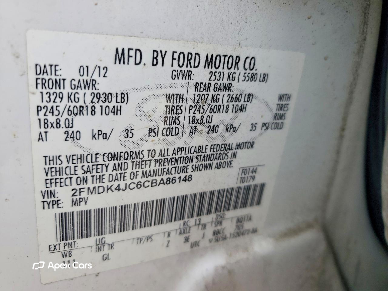 Ford Edge 2012