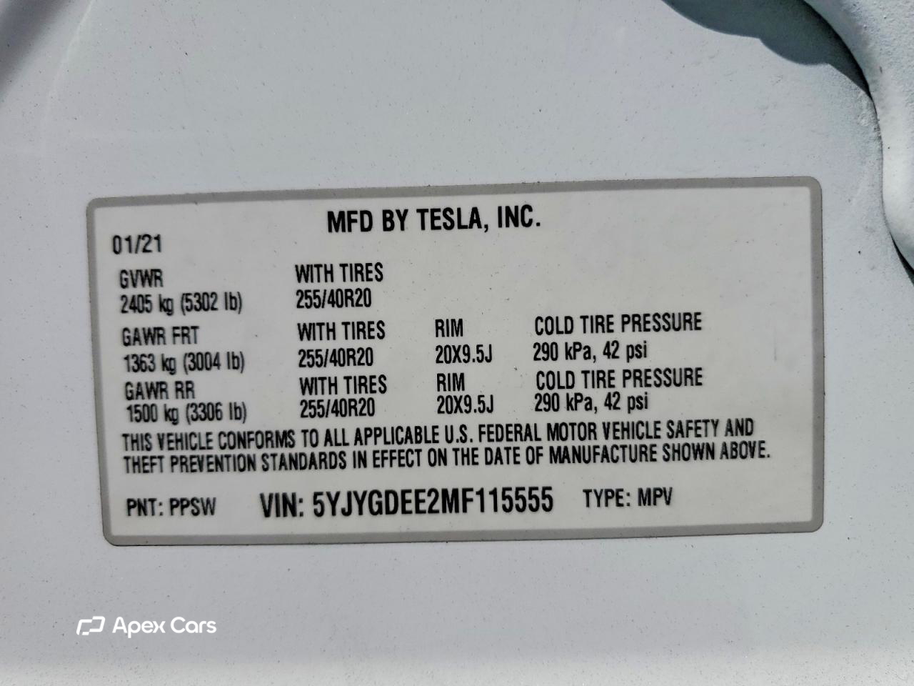 Tesla Model Y 2021