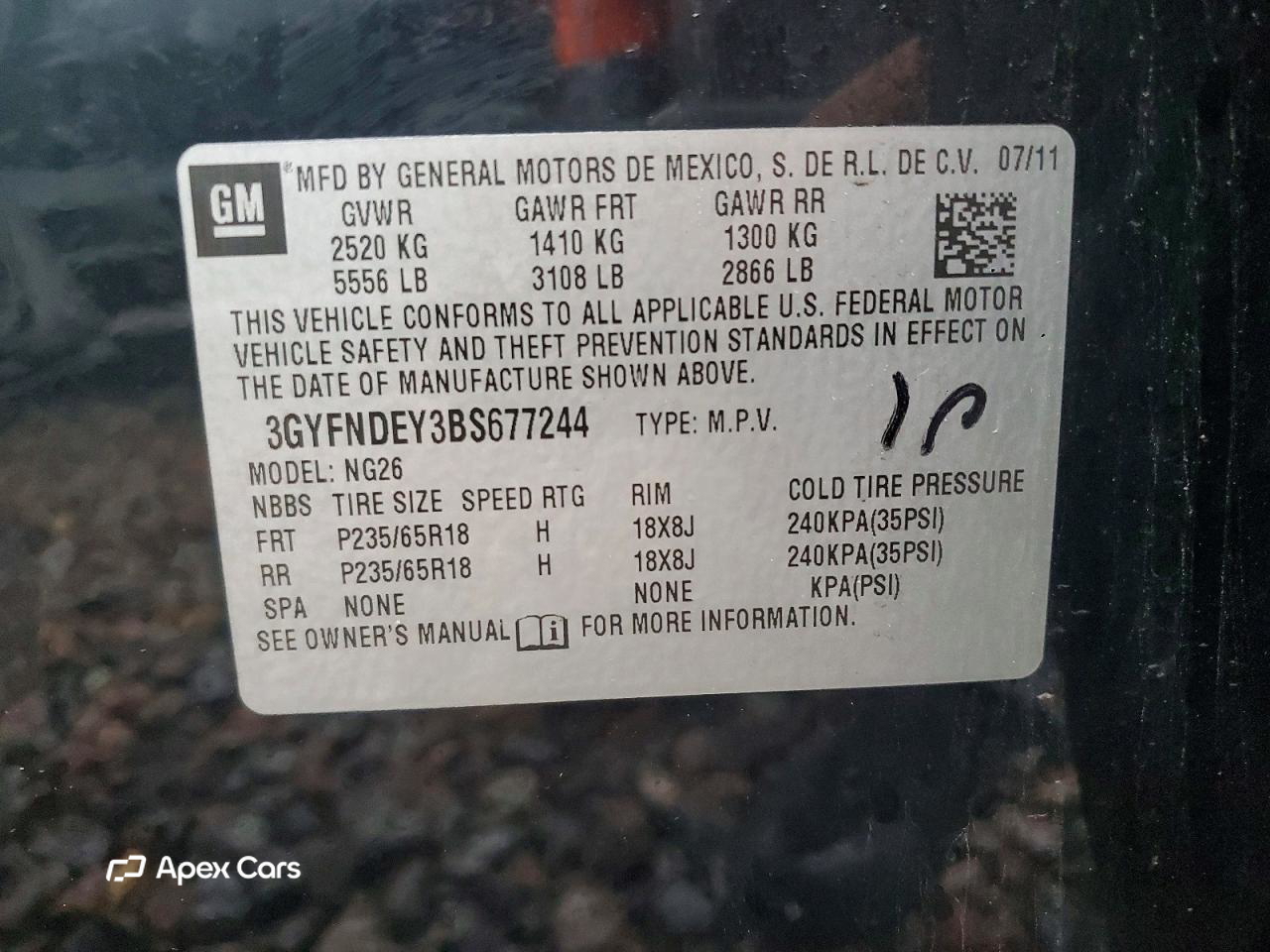 Cadillac SRX 2011