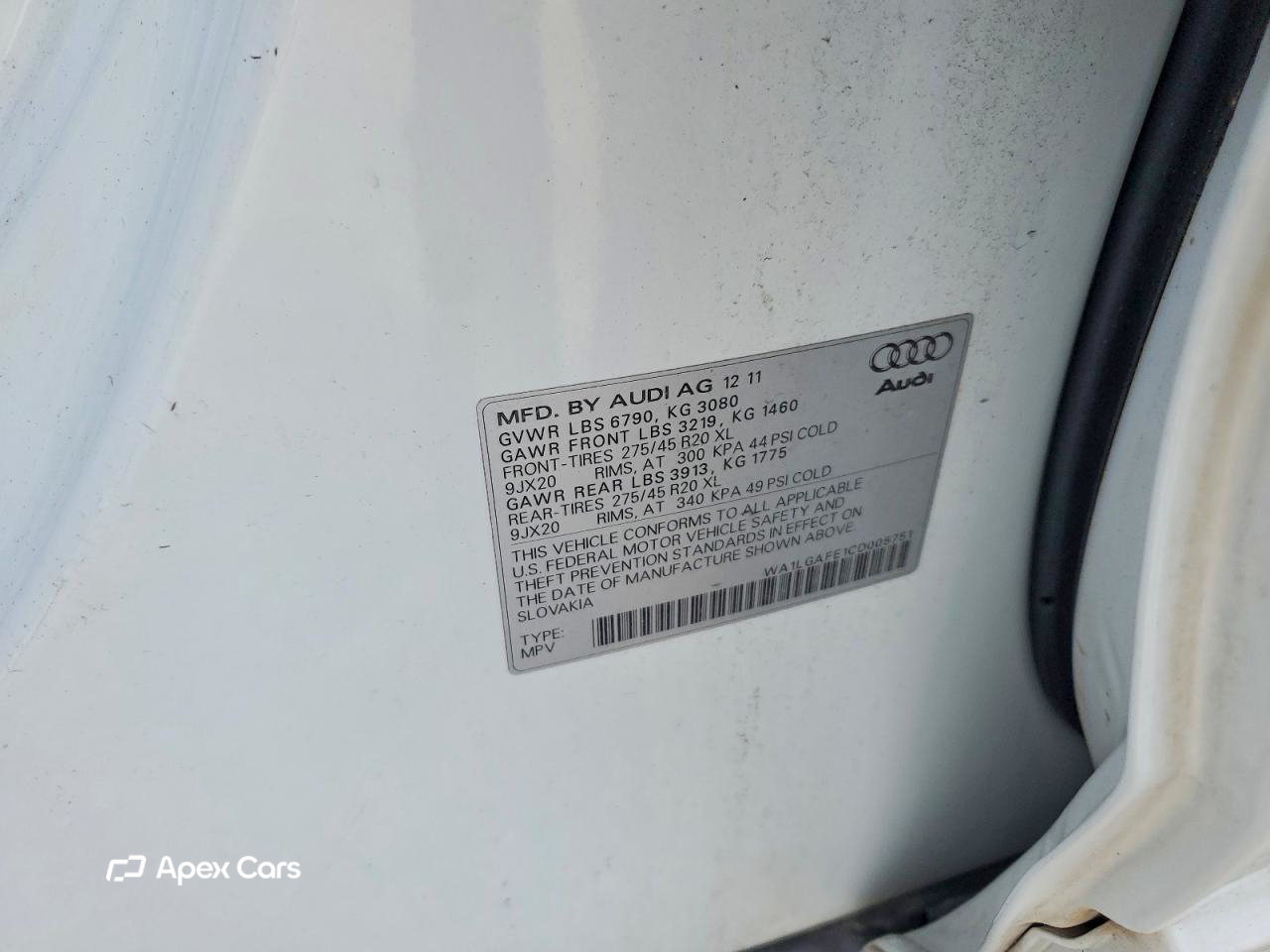 Audi Q7 2012
