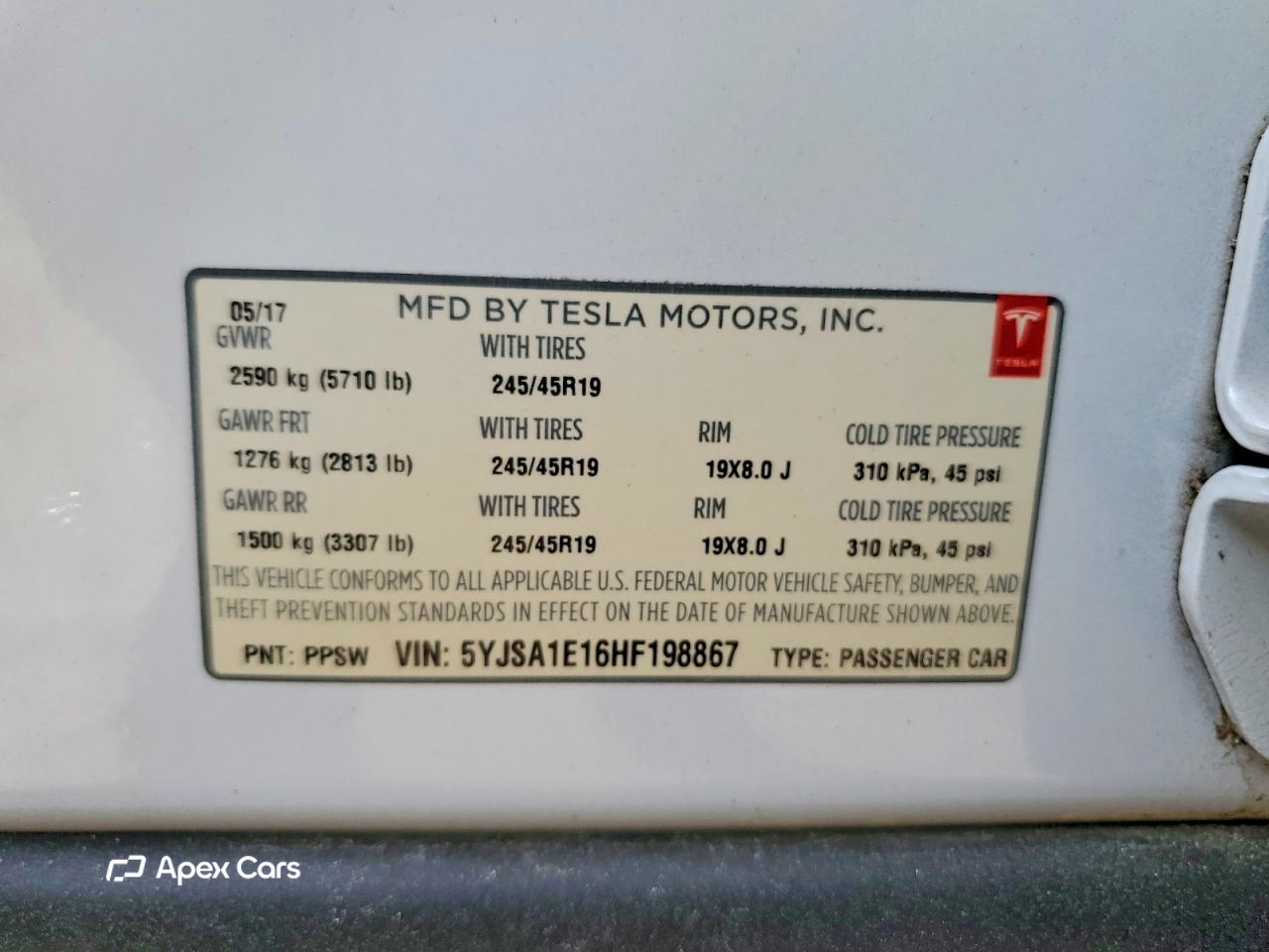 Tesla Model S 2017