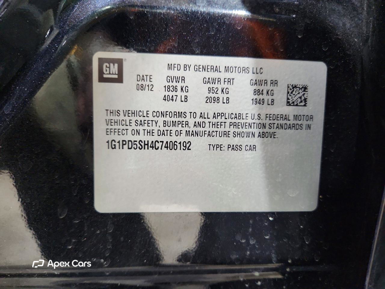 Chevrolet Cruze 2012